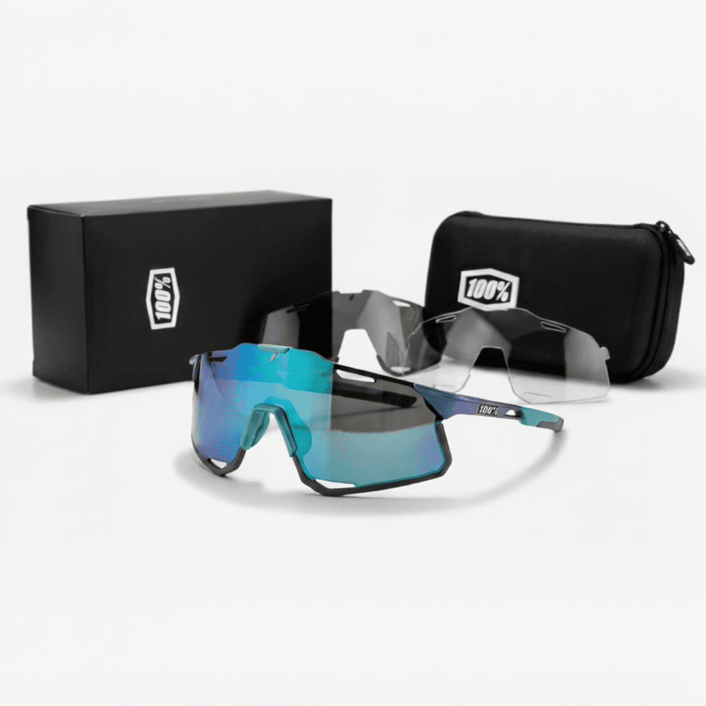 Gafas Deportivas con Lentes Intercambiables para Ciclismo, Running y Deportes Outdoor – Protección UV400 S5