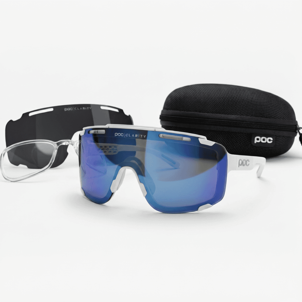 Gafas Deportivas con Lentes Intercambiables para Ciclismo, Running y Deportes Outdoor – Protección UV400 Clarity